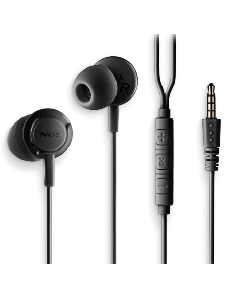 h2CROSS DRIFT h2pCONEXIoN JACK 35 mm BOTONES DE MICRO CONTROL pul liAuriculares in ear con microfono y control de volumen li li
