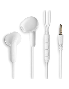 h2CROSS FLIP WHITE h2pbAuriculares intraurales con microfono y boton multifuncion Conexion tipo Jack 35 mm b pul liAuriculares 