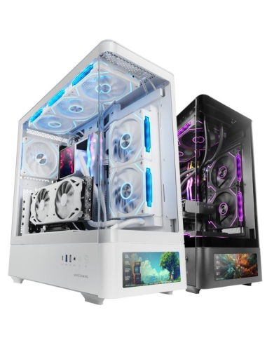 h2MC LCDPRO h2pbCaja Gaming b ppLa MC8209LCDPRO es una caja gaming ATX creada para mostrar y controlar tu PC desde el propio ch