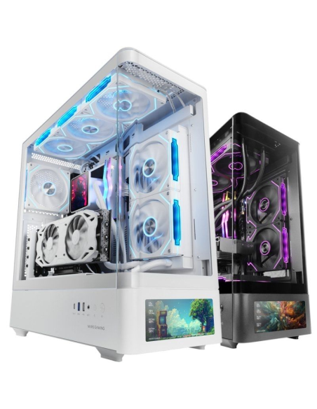 h2MC LCDPRO h2pbCaja Gaming b ppLa MC8209LCDPRO es una caja gaming ATX creada para mostrar y controlar tu PC desde el propio ch
