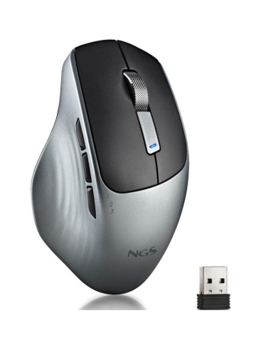 ph2LUSH RB h2pbRaton Inalambrico Recargable Multimodo Botones silenciosos DPI ajustable 800 1000 1600 b pppulliRaton con conexi