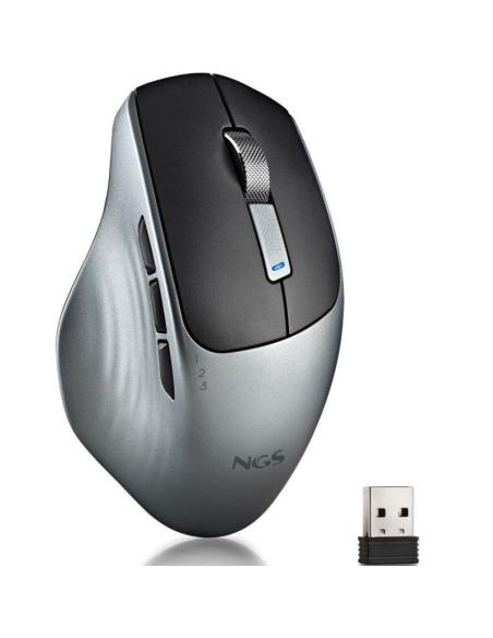 ph2LUSH RB h2pbRaton Inalambrico Recargable Multimodo Botones silenciosos DPI ajustable 800 1000 1600 b pppulliRaton con conexi