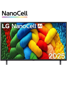 h2Smart TV LG NanoCell AI NANO80 43 pulgadas 4K 2025 h2p pp pul liMayor precision de colores puros gracias a las 25 millones de