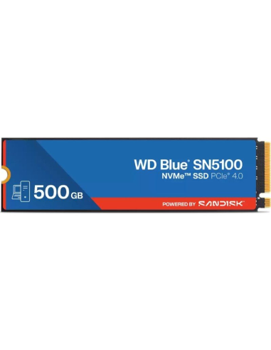 h2WD Blue SN5100 NVMe8482 SSD 500 GB h2ppEl WD Blue SN5100 NVMe8482 SSD con PCIe Gen 40 ofrece velocidades de lectura de hasta 