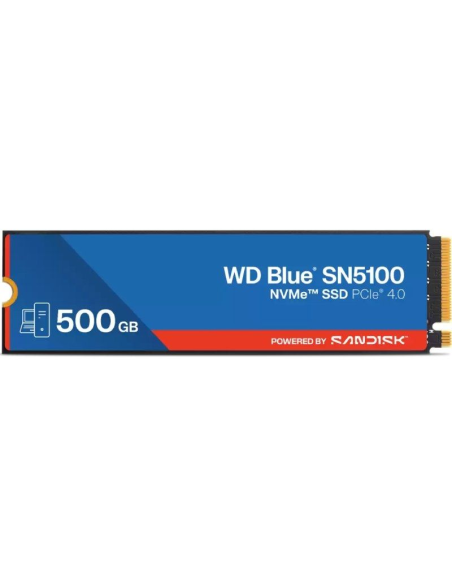 h2WD Blue SN5100 NVMe8482 SSD 500 GB h2ppEl WD Blue SN5100 NVMe8482 SSD con PCIe Gen 40 ofrece velocidades de lectura de hasta 