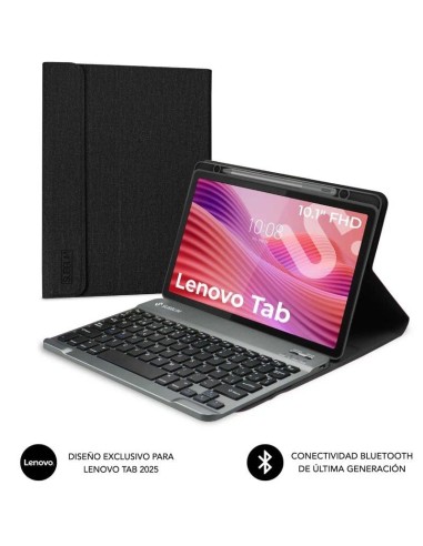 ph2SUBBLIM KeyTab Pro BT productividad total para tu Lenovo Tab h2pConvierte tu tablet en un portatil ultraligero con teclado B