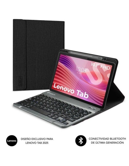 ph2SUBBLIM KeyTab Pro BT productividad total para tu Lenovo Tab h2pConvierte tu tablet en un portatil ultraligero con teclado B