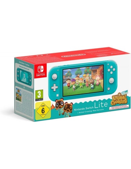 h2Nintendo Switch Lite Juego Nintendo Animal Crossing New Horizons h2pNintendo presenta Nintendo Switch Lite un dispositivo enf