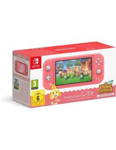 h2Nintendo Switch Lite Juego Nintendo Animal Crossing New Horizons h2pNintendo presenta Nintendo Switch Lite un dispositivo enf