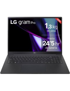 h2LG gram Pro 16 OLED Intel Core Ultra 7 32GB 1TB SSD RTX 3050 1279Kg 13mm grosor 245h h2ul liUltraligero con tan solo 12Kg de 