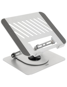 ph2PH DAFNE S h2pSoporte Elevador con rotacion 360 y ajustable para dispositivos de 118221 178221 Plata ppbDiseno con rotacion 