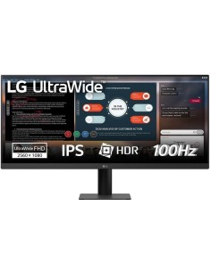 h2Monitor LG UltraWide 29 IPS UWFHD 100 Hz Negro h2ul liDisfruta de un 32 mas de espacio visual con el formato panoramico 21 9 