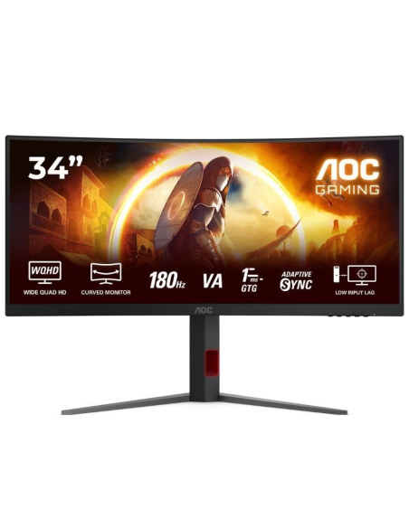 h2MONITOR CU34G4 h2divpDomine con el monitor curvo WQHD CU34G4 de 34 con una resolucion de 3440 x 1440 HDR10 y una frecuencia d
