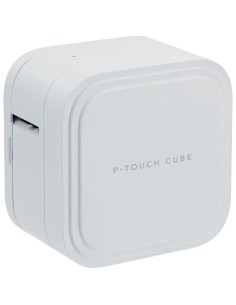 ph2PT P910BT Cube h2pRotuladora electronica profesional portatil con conexion PC y Bluetooth y ancho maximo de 36 mm Color blan