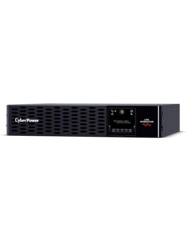 pCyberPower PR1000ERT2U con diseno rackmount garantiza proteccion de respaldo de energia para sistemas de cine en casa disposit