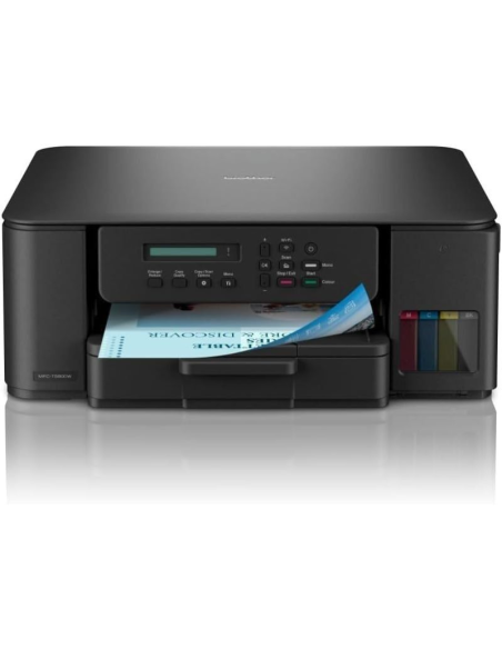 h2DCP T580DW Impresora multifuncion Tankbenefit con deposito de tinta h2pImpresora con tanque de tinta Imprime durante mas tiem