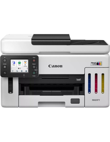 h2Impresora inalambrica de inyeccion de tinta 3 en 1 MegaTank con depositos de tinta rellenables Canon MAXIFY GX6150 h2pAhorra 