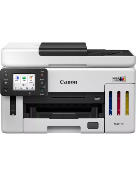 h2Impresora inalambrica de inyeccion de tinta 3 en 1 MegaTank con depositos de tinta rellenables Canon MAXIFY GX6150 h2pAhorra 