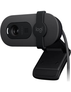 ph2Brio 105 h2pUna camara webcam empresarial Full HD 1080p con equilibrio de iluminacion automatico tapa de privacidad integrad
