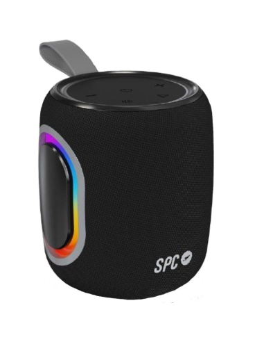 h2SPC ORBITAL SPARK h2pAltavoz Bluetooth muy compacto y portable con 15W de potencia y dos grandes membranas para una optima ca