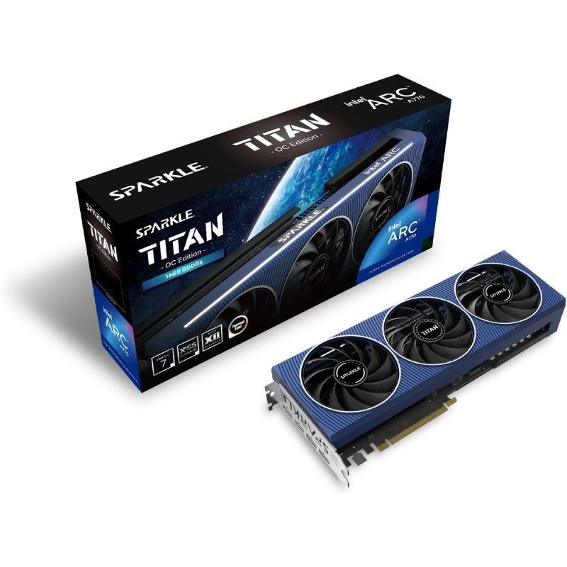 p ph2SPARKLE Intel Arc8482 A770 TITAN OC Edition h2Viene con Intel Arc8482 A770 y 16 GB GDDR6brEsta tarjeta esta disenada para 