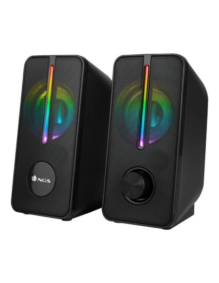 pul liAltavoces estereo con iluminacion LED RGB li liMaxima potencia de 12W li liLos altavoces pueden colocarse en cualquier lu