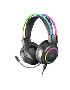 p ph2AURICULARES GAMING MHRGB h2Iluminacion 360º CHROMA en la diadema y laterales sonido espacial Ultra BASS 3D y microfono co