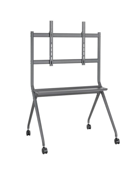 h2AISENS SOPORTE DE SUELO PRO CON RUEDA 1 BANDEJA PARA PANTALLA INTERACTIVA TV 120KG DE 50 86 NEGRO h2pullibEspecificaciones b 