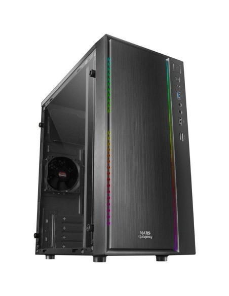 ph2ILUMINACIoN LED RGB CONTROL h2El frontal de la caja MCM destaca por una franja LED RGB en la parte derecha con una potente i