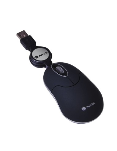 NGS SIN Black es un raton optico de 1000 DPI con conexion USB para aquellos que exigen precision en el movimiento Ergonomia y d