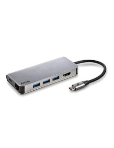 p pul libCaracteristicas b liliAdaptador multipuerto USB C ultraligero de aluminio 8 en 1 que multiplica el numero de puertos d