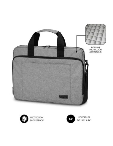 pLa proteccion total es una de las principales caracteristicas del maletin para ordenadores portatiles Subblim Air Padding En s