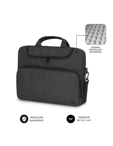 pLa proteccion total es una de las principales caracteristicas del maletin para ordenadores portatiles Subblim Air Padding En s