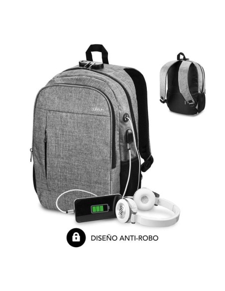 p pdivLa mochila Urban Lock System es sinonimo de Seguridad Su diseno actual y sus cuidados acabados la hacen el accesorio idea
