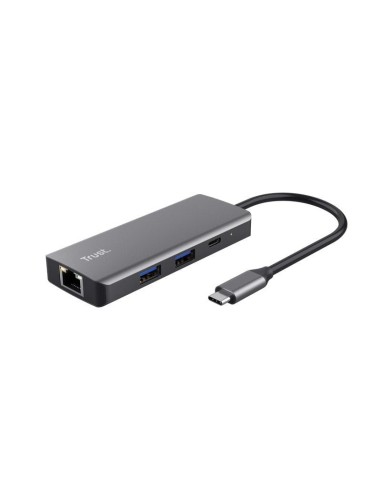 ph2Dalyx h2h2Adaptador multipuerto USB C 6 en 1 h2Adaptador multipuerto en aluminio para anadir puertos HDMI de red 2 USB C y 2