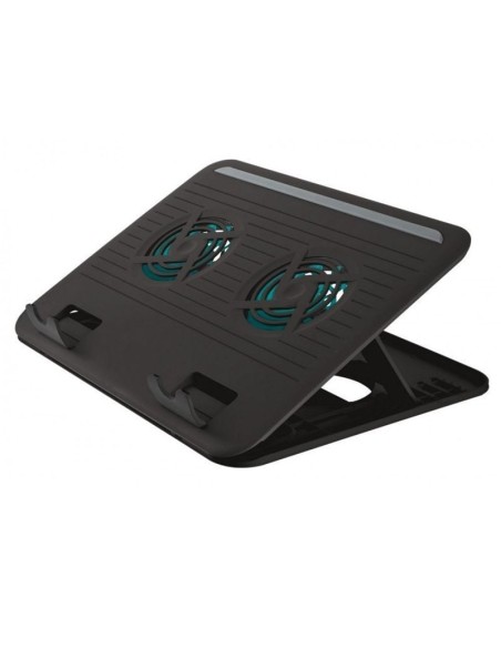 pSoporte para portatil con 2 ventiladores de refrigeracion silenciosos incorporados para una comoda posicion de escritura incli