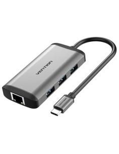 ph2Convertidor tipo C a HDMI USB303 RJ45 PD h2ul liExpansion de pantalla grande li liTransmision de datos li liRJ45 1000Mbps li