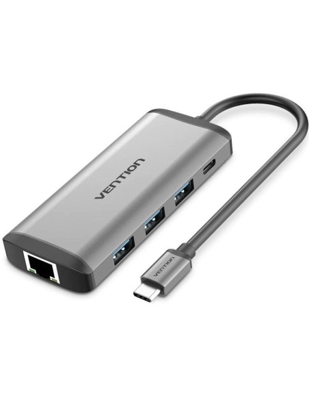 ph2Docking USB tipo C a HDMI USB303 RJ45 TF SD PD h2ul liTipo C 8 en 1 Conexiones de varios dispositivos li liVideo 4K UHD El p