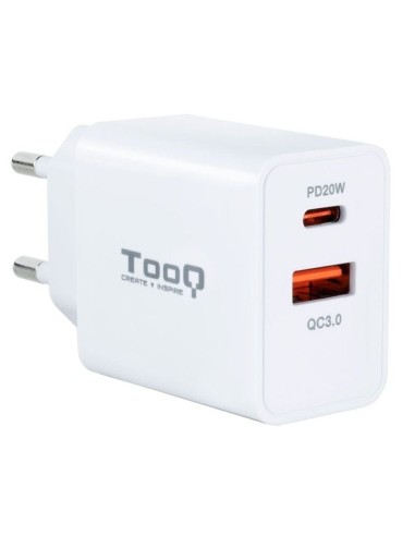 ph2Cargador USB TQWC 2SC04WT h2Tecnologia Power Delivery PD del puerto USB C y Quick Charge 30 QC30 del puerto USB A permite ca