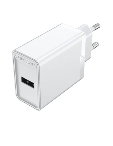 pEl cargador de pared USB de 1 puerto inteligente Vention tiene una salida USB Puede usarlo como un cargador alternativo para s