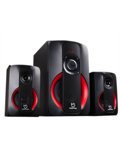 h2Potente sonido 21 para musica peliculas y juegos h2pSiente los 80W de potencia con un sonido nitido y profundo Dispone de tod