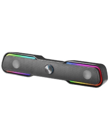 ph2GAMING SOUNDBAR MSBX h2pBarra de sonido gaming con 10W de potencia avanzado procesador de sonido DSP con espacialidad multi 