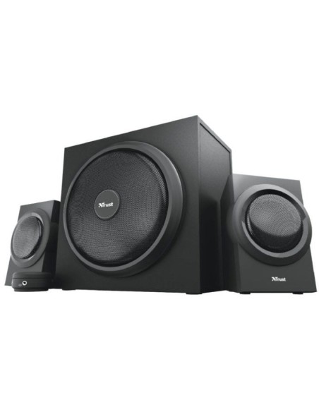 p ph2Acustica equilibrada h2Para lograr un sonido rico y profundo este juego de altavoces 21 es lo que buscas Con una potencia 