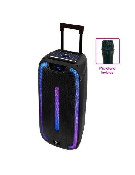 ph2Altavoz Trolley Bluetooht Woxter Rock n Roller ST h2Cantando tocando el teclado Nunca renuncies a llevar tu show donde vayas