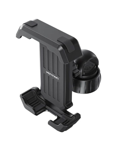 h2Soporte para telefono de bicicleta de bloqueo rapido con perilla tipo ABS cuadrado negro h2h2Soporte para telefono de bicicle