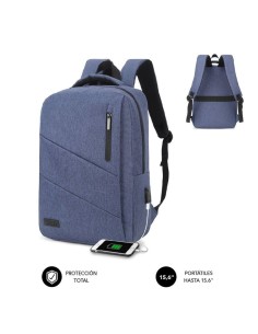 pLa mochila para portatil Subblim City Backpack de 1568221 resulta imprescindible en todos tus viajes o desplazamientos Facilit