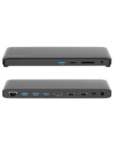 p ph2DOCKING STATION DE TRIPLE PANTALLA USB C DP13 MST h2Conectese a hasta tres pantallas externas Full HD a traves de un cable