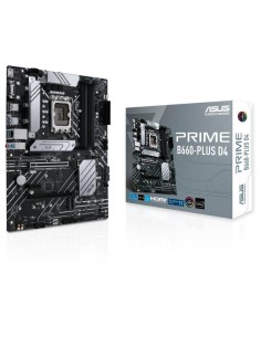 divh2ASUS PRIME B660 PLUS D4 Placa base ATX Intel B660 LGA 1700 con 8 etapas de alimentacion ranuras PCIe 40 tres ranuras M2 Re