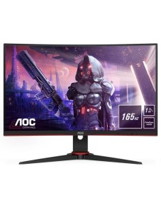 ph2Monitor VA curvo de 24 165 Hz tiempo de respuesta de 1 ms y FreeSync Premium h2Esta pantalla de 165 Hz impresiona por su rap