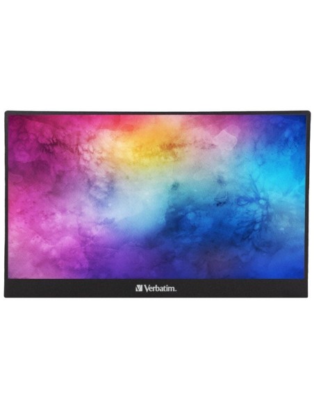 p ph2Monitor tactil portatil 148221 h2h2Control de pantalla tactil h2pEl monitor tactil portatil Verbatim te ofrece una dimensi